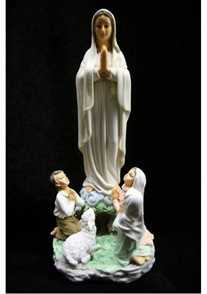Fatima Lady Statue Children Mary Virgin Catholic