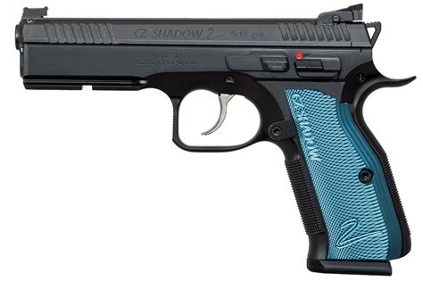 Cz Usa Shadow 2 Black And Blue 9mm Double Action Indoor Shooting