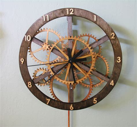 25 Wood Clock Designs Vivo Wooden Stuff