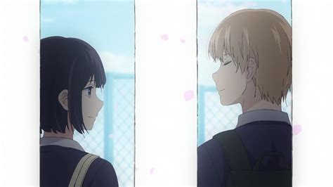 All the clips with the acoustic bit of the ending song (heikousen by sayuri) at the end of the episode. Kuzu no Honkai - 12 (END) - Random Curiosity