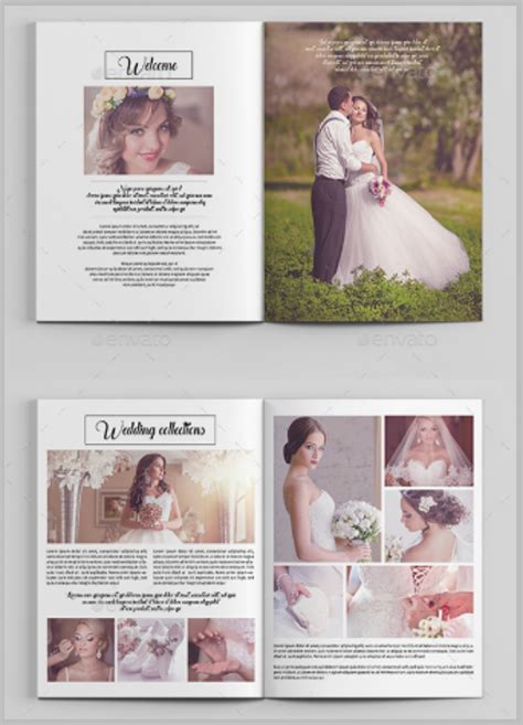 14 Wedding Catalog Designs And Templates Psd Ai Indesign Pdf Doc