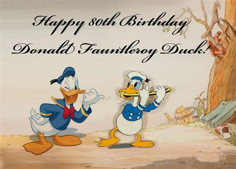 Happy Birthday Donald Duck By Lulemee On Deviantart