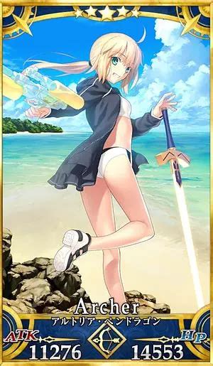 【fgo】水着アルトリアアーチャーのスキル・宝具と評価 Appmedia