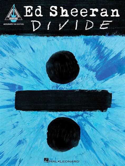 Ed Sheeran ÷ Divide Guitar Tab Book Songbook Tabulatur Für