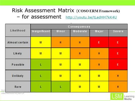 Risk Assessment Matrix Free Download Aashe