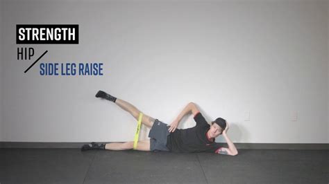 Side Leg Raise With Resistance Band Youtube