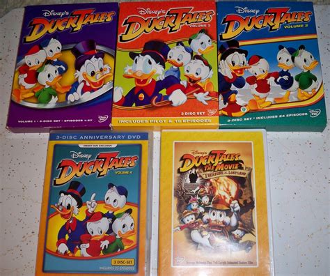 Ducktales Dvds Ducktales