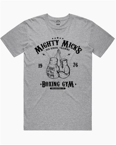 Mighty Micks Boxing Gym T Shirt Boxing Gym Gym Tshirts Boxing Gym Design