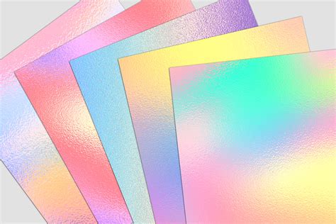 Holographic Foils Digital Paper Pack By Party Pixelz Thehungryjpeg