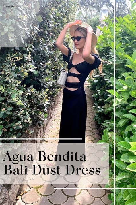 Agua Bendita Bali Dust Dress A Statement Piece For Summer