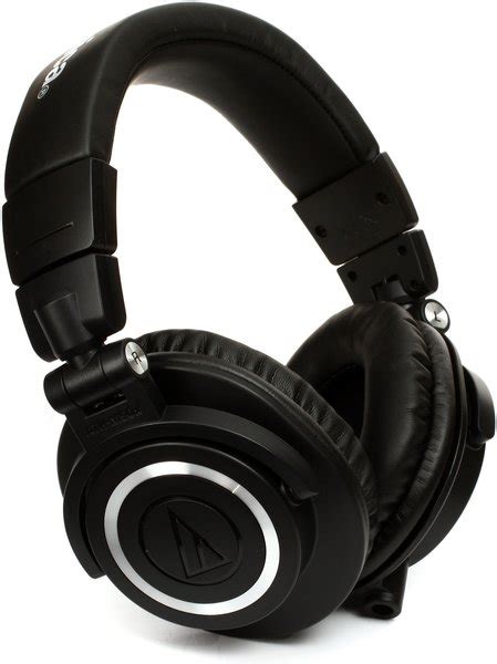 Audio Technica Ath M50x Professional Monitor Headphones Black