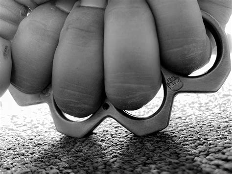 How To Construct Brass Knuckles Step By Step Guide Self Defense Weapons