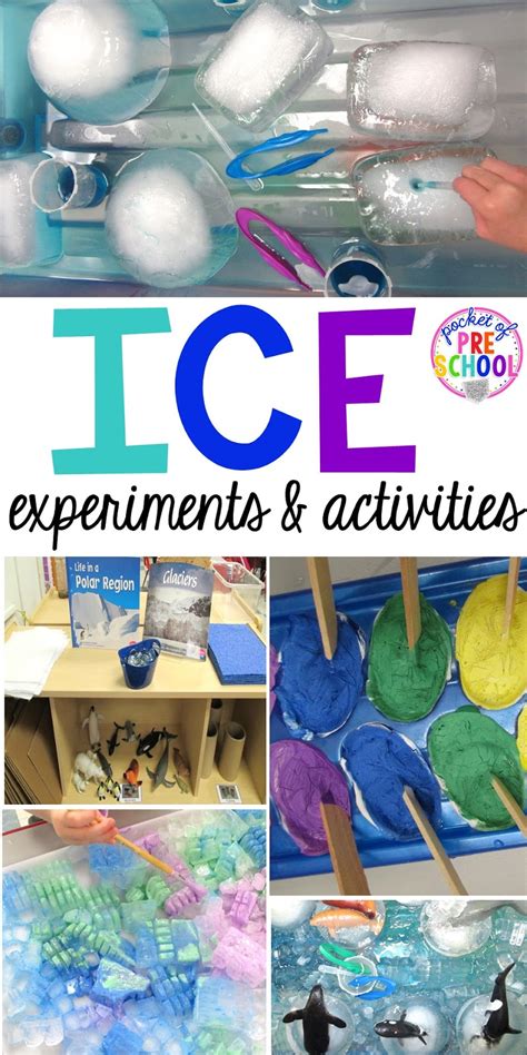Arctic Ice Activities And Experiments Pocket Of Preschool