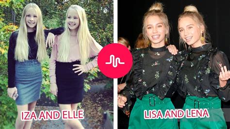 best iza and elle vs lisa and lena battle twins musically