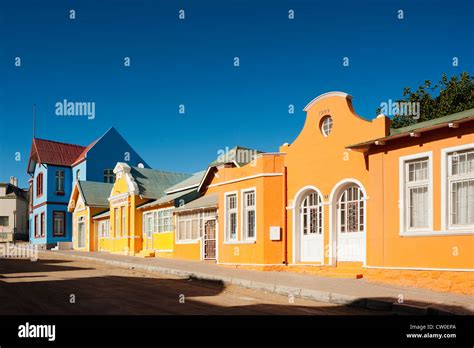 Berg Street Luderitz Namibia Stock Photo Alamy