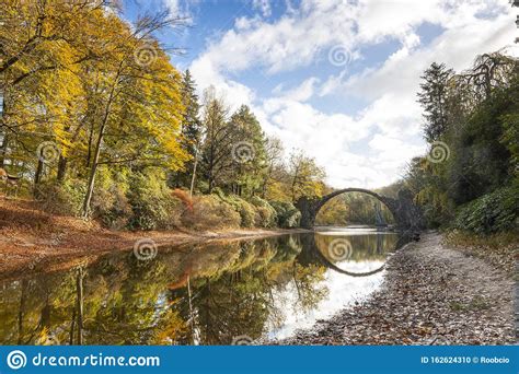 Rhododendron Park Kromlau Germany Europe Incredible Autumn View Of