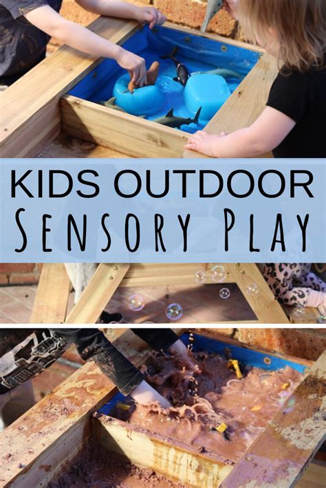 Kids Outdoor Sensory Play Sensory Play Outdoor Kids Outdoor