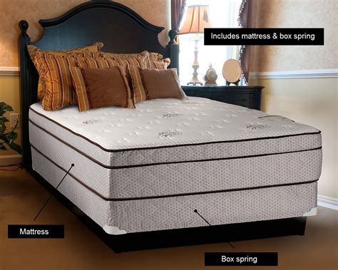 Discover mattress & box spring sets on amazon.com at a great price. Fifth Ave Foam Encased Eurotop Full size 54"x75"x14 ...