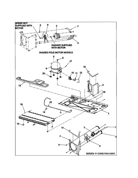 Find a free refrigerator wiring diagram to help you repair any electrical circuit issues you may be experiencing. COMPRESSOR Diagram & Parts List for Model abd2533des1 ...
