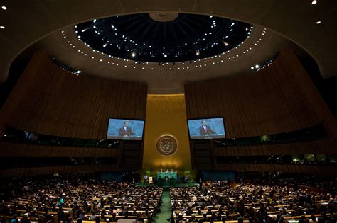 Filebarack Obama Addresses The United Nations General Assembly Wikimedia Commons