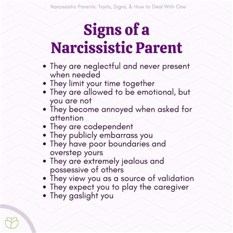 Narcissistic Parents Traits Signs And How To Deal With One