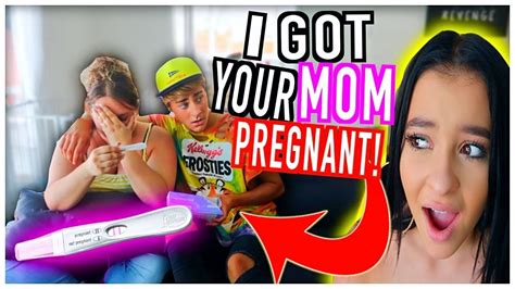 Telling My Best Friend Danielle Cohn That I Got Her Mom Pregnant Prank Youtube