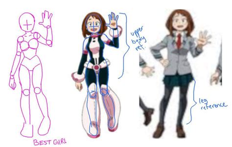 Mha Character Body Template Enjoy A Selection Of Illustrations Sketches