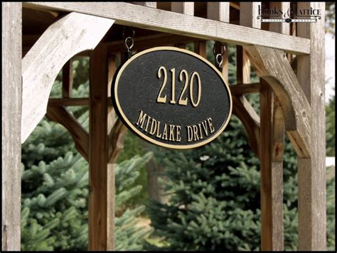 Decorative House Numbers And Signs — Randolph Indoor And Outdoor Design