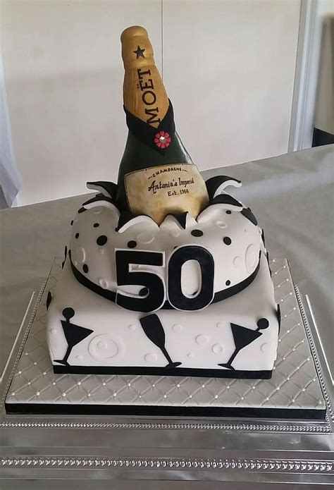 Champagne Burst Birthday Cake Decorated Cake By Sugar Cakesdecor