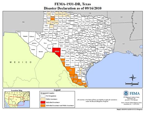 Texas Hurricane History Map