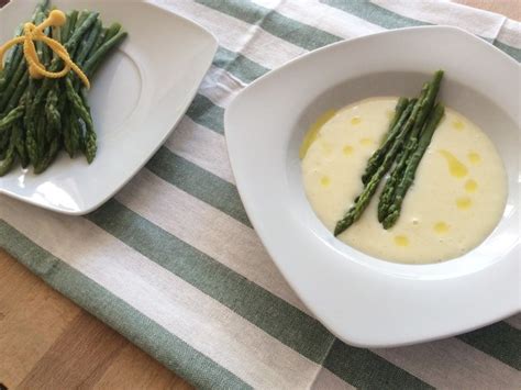 Velouté dasperges façon Argenteuil
