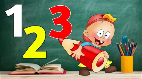 Learn 1 To 10 Numbers 1234 Counting For Kids 123cartoon Video Youtube