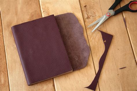 Diy Leather Notebook By Wilma