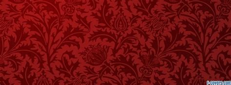 Maybe you would like to learn more about one of these? red floral pattern Facebook Cover timeline photo banner for fb