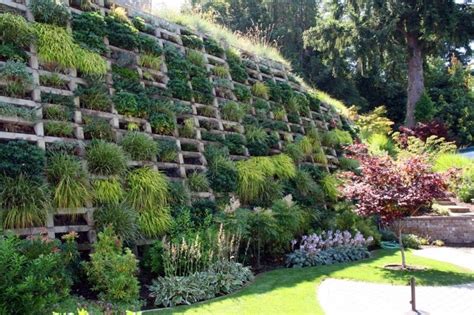 steep hillside landscaping ideas sloped garden landscaping retaining walls hillside landscaping