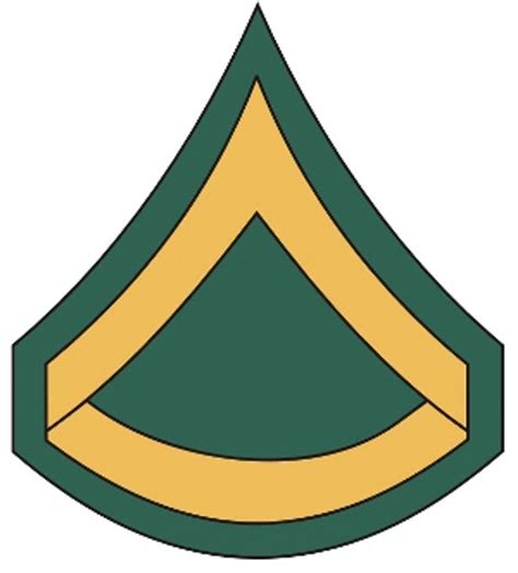 Army Private First Class Rank Decal