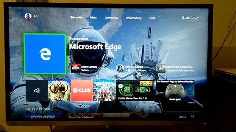 New Microsoft Edge For Xbox One Microsoft Offers A Cool Xbox
