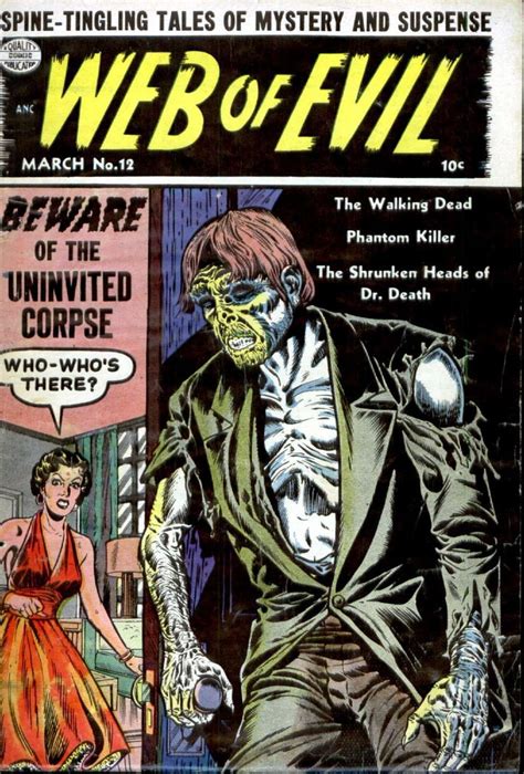 Web Of Evil 12 Quality Comic Book Plus Comic Books Horror