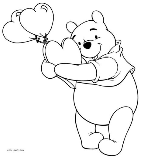 Desenhos De Ursinho Pooh Para Colorir Páginas Para Impressão Grátis