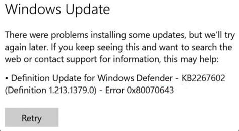 How To Fix Windows Update Error 0x80070643 Problem Solved Minitool