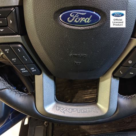 2017 2018 Ford Raptor Lower Steering Wheel Logo Decal Rocky Mountain