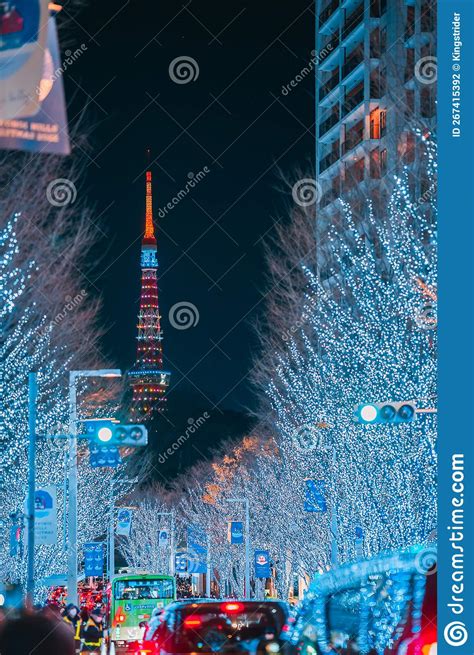 Roppongi Hills Christmas Illumination 2022 Stock Photo Image Of Light