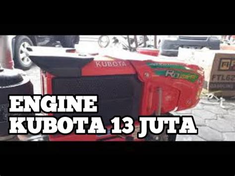 HARGA ENGINE KUBOTA RD 85 1S 13 Jutaan YouTube