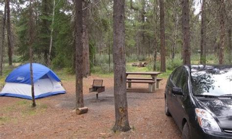 Wapiti Campground Jasper National Park Camping Sites Canada