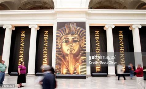 King Tut Exhibit Opens At The Field Museum Photos And Premium High Res