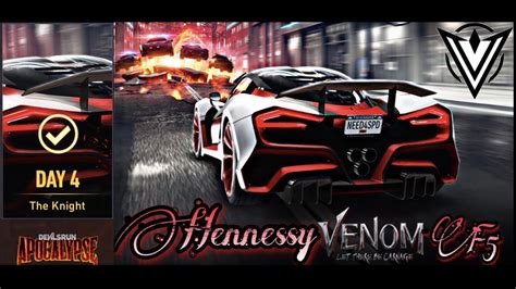 Devils Run Apocalypse Hennessy Venom F5 Challenge Day 4 Need For Speed™️ No Limits Youtube