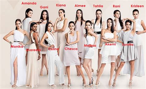 Asias next top model followed. Asia's Next Top Model Cycle 3 - Top 14 Contestants (Video ...