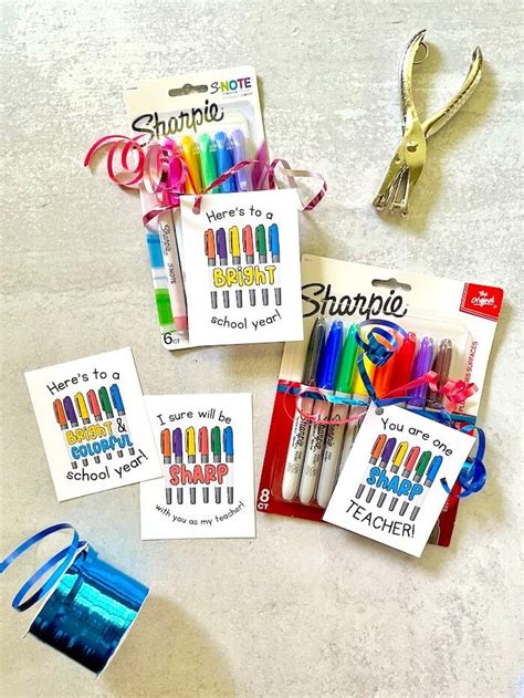 Easy Sharpie Marker Teacher Ts With Free Printable T Tags