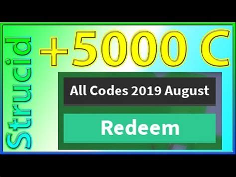 We highly recommend you to bookmark this page. All Codes for Strucid *5000 Credits!!* | 2019 August - YouTube