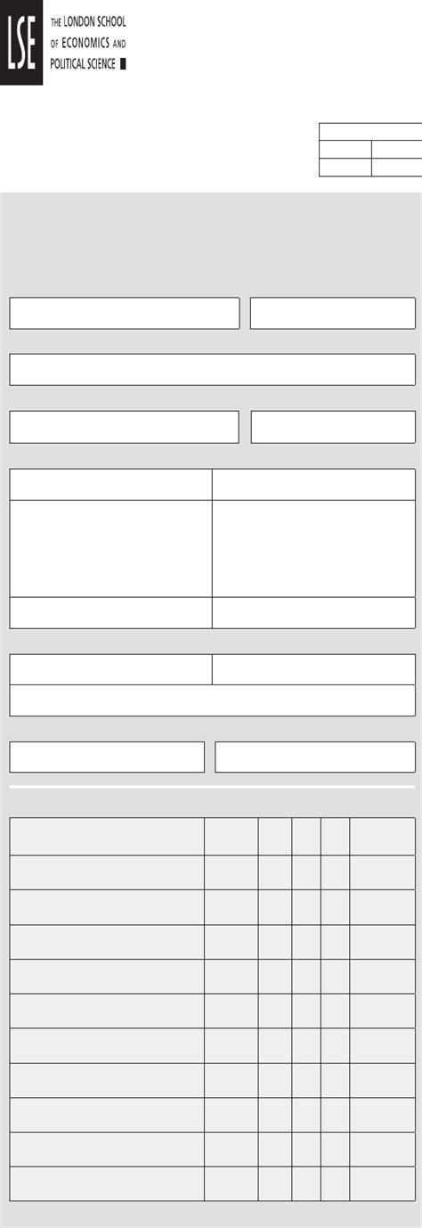 Cv format pick the right format for your situation. Fill - Free fillable LSE Undergraduate Scholarship ...